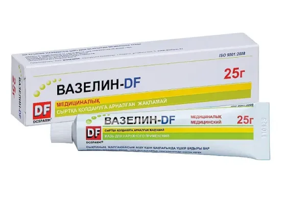 ВАЗЕЛИН-DF медицинский Мазь для наружного применения по 25 г