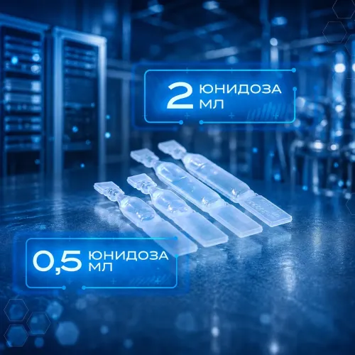 Unidoses Individual sterile doses for precise application.