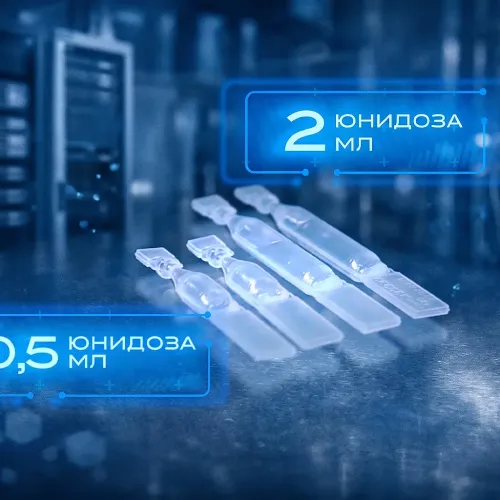 Unidoses Individual sterile doses for precise application.